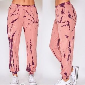 Tie dye lounge pants
